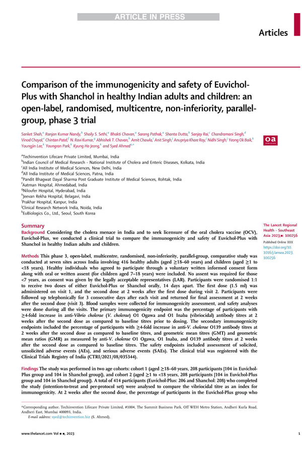 Lancet Euvichol