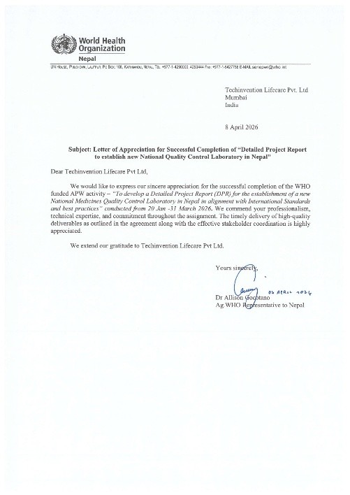 Client Feedback Letter - WHO